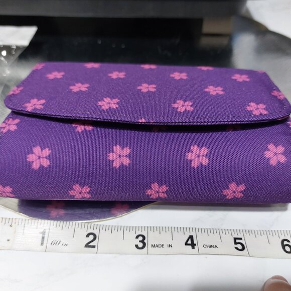 Anime The Idolmaster Idol Master Wallet Beautiful Flowers Limited Compartments - Picture 5 of 9